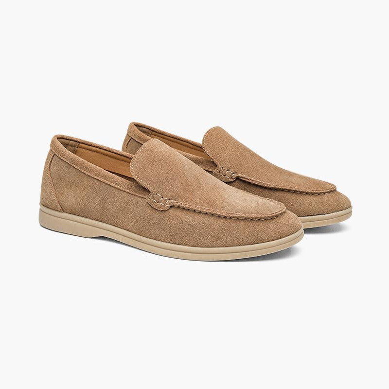 Mocassins en daim haut de gamme Old Money