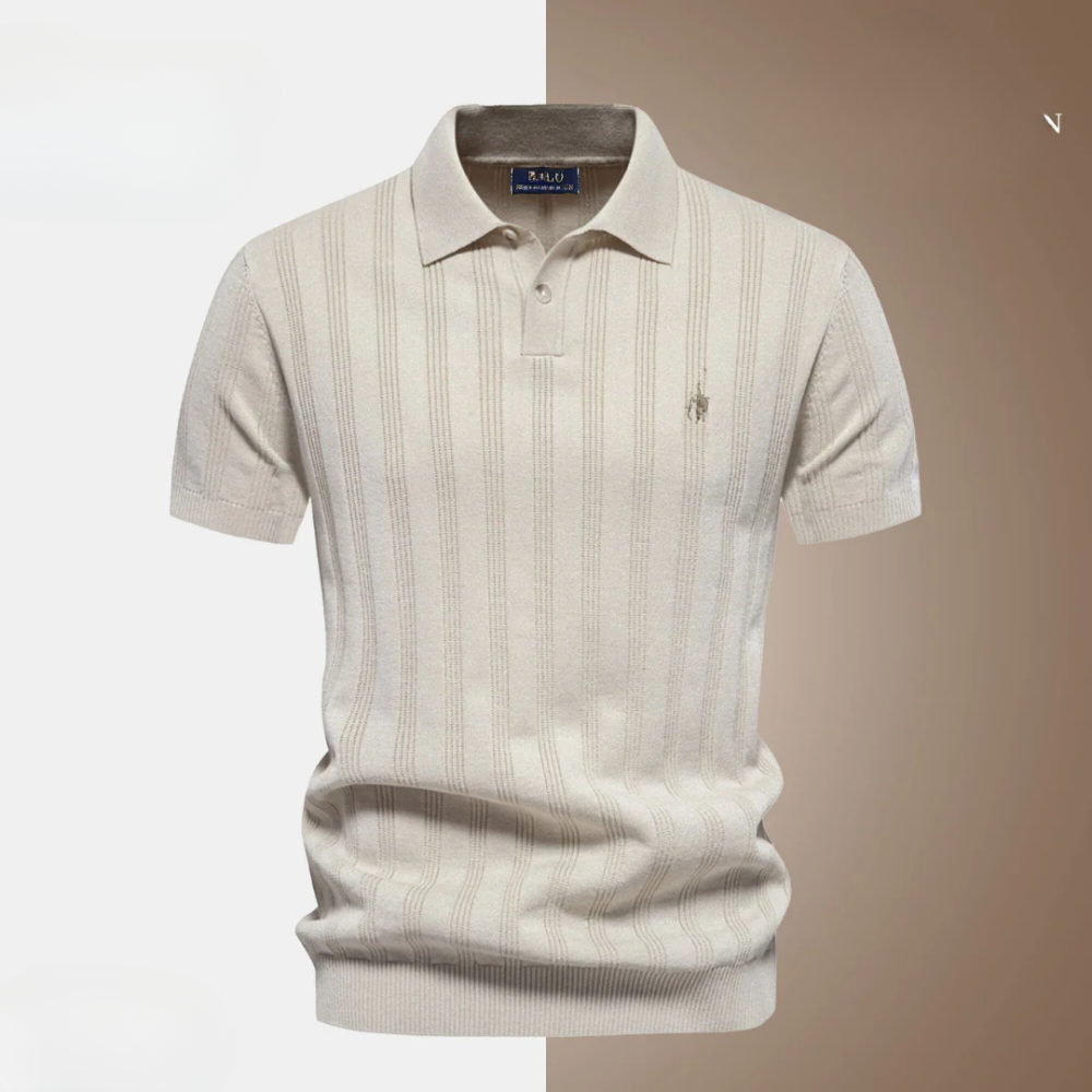 Polo texturé pour homme par