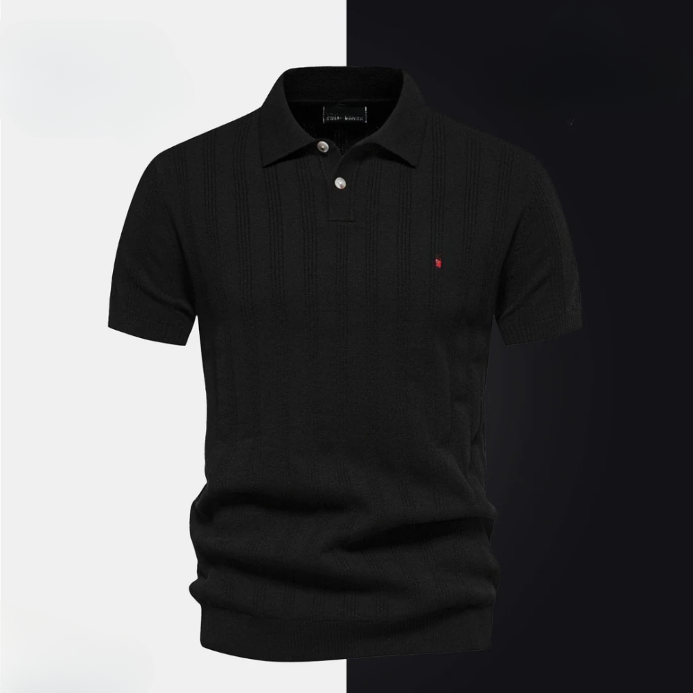Polo texturé pour homme par