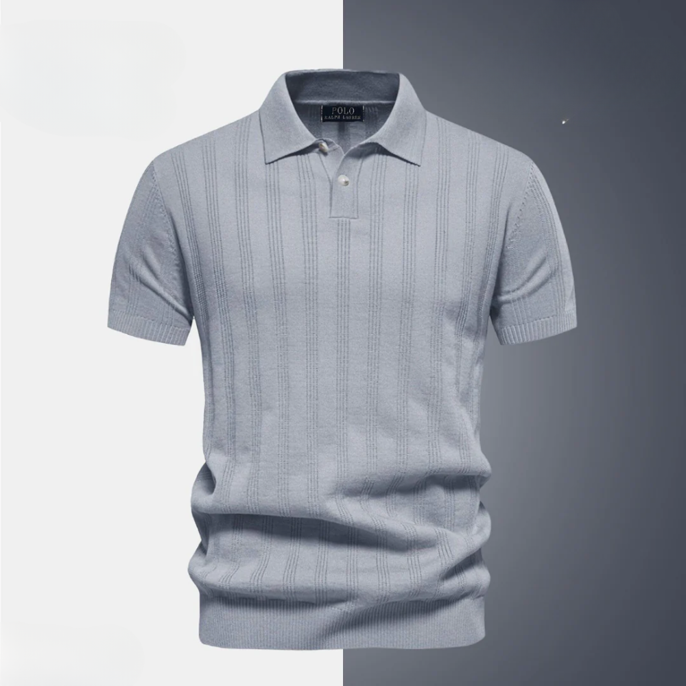 Polo texturé pour homme par