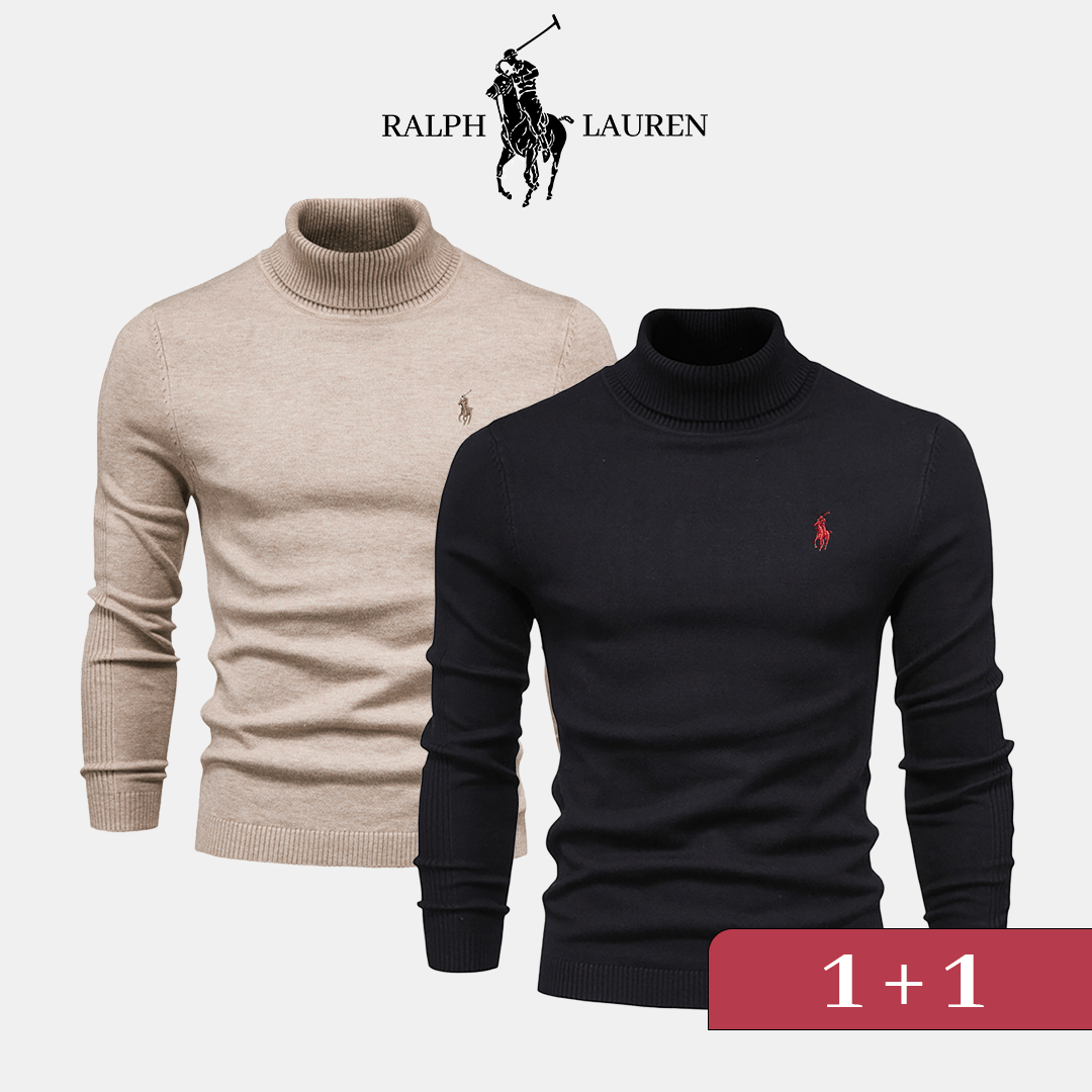 Plus élégant Rollkragenpullover R&amp;L 1+1 – Jetzt im Lagerverkauf erhältlich! 