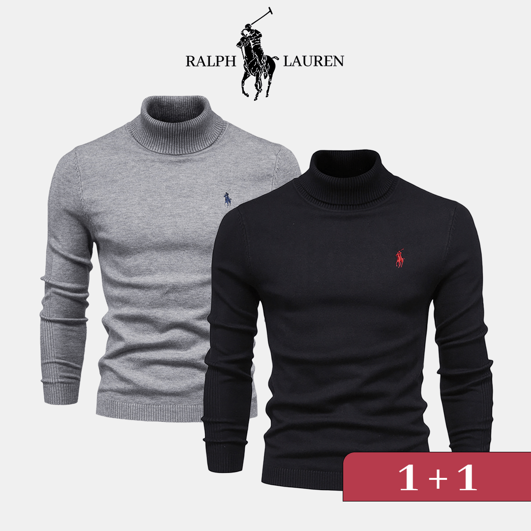Plus élégant Rollkragenpullover R&amp;L 1+1 – Jetzt im Lagerverkauf erhältlich! 