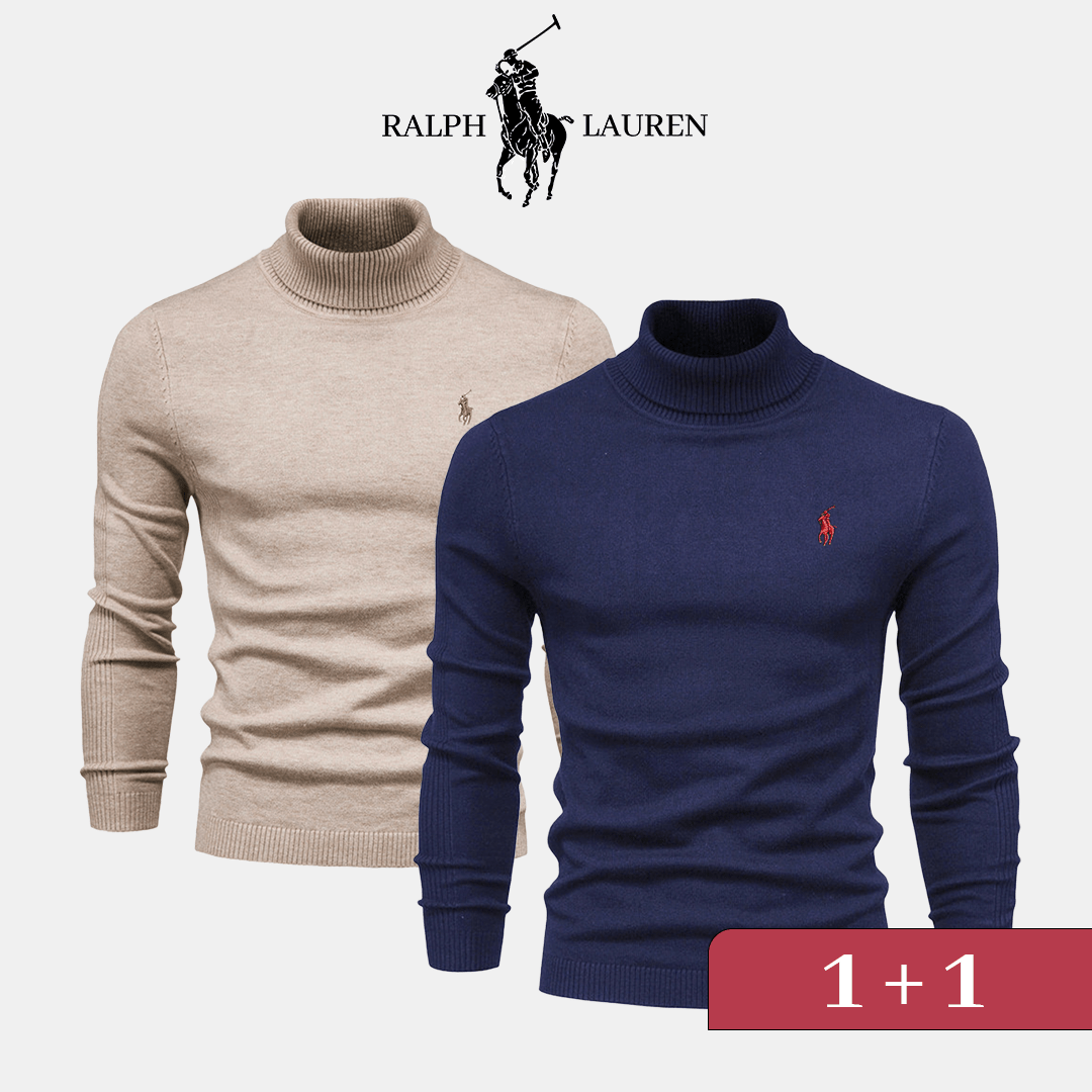 Plus élégant Rollkragenpullover R&amp;L 1+1 – Jetzt im Lagerverkauf erhältlich! 