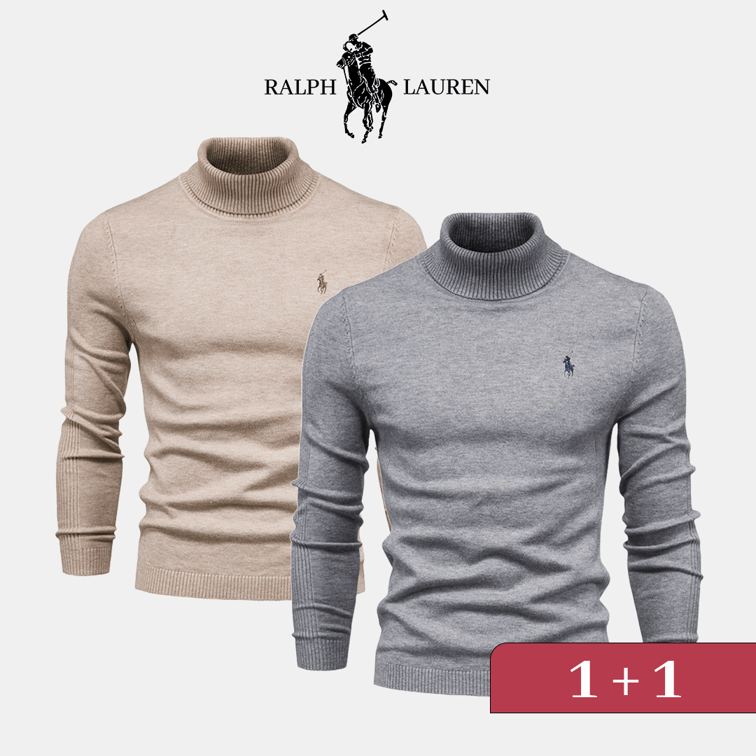 Plus élégant Rollkragenpullover R&amp;L 1+1 – Jetzt im Lagerverkauf erhältlich! 