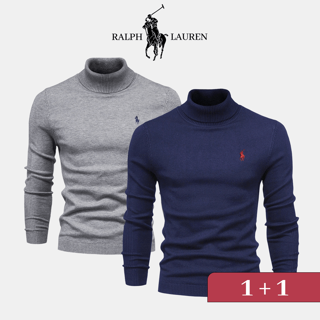 Plus élégant Rollkragenpullover R&amp;L 1+1 – Jetzt im Lagerverkauf erhältlich! 