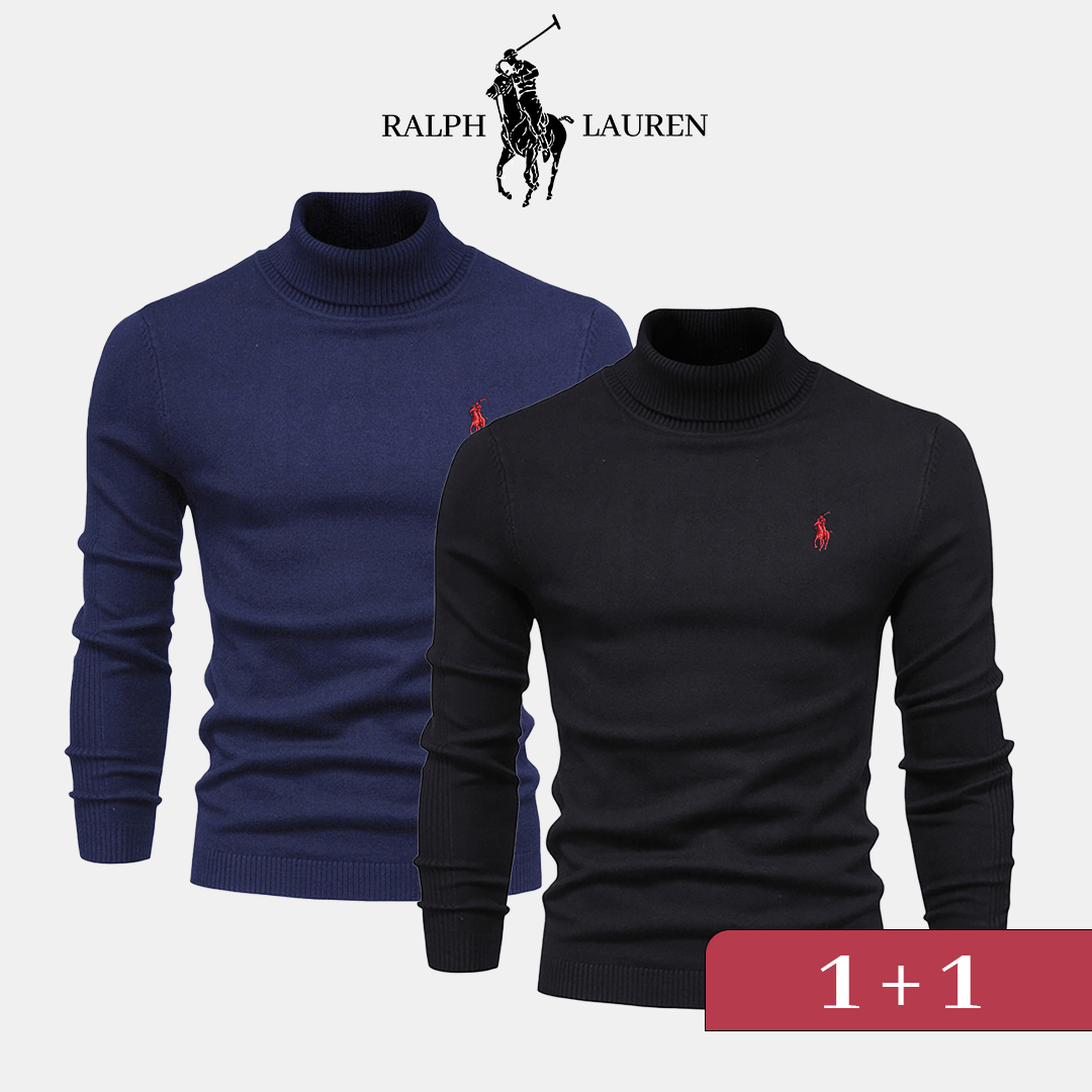 Plus élégant Rollkragenpullover R&amp;L 1+1 – Jetzt im Lagerverkauf erhältlich! 